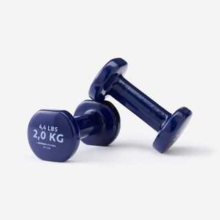 Pesas 2 x 2Kg de vinilo Fitness Gimnasia en casa Pilates