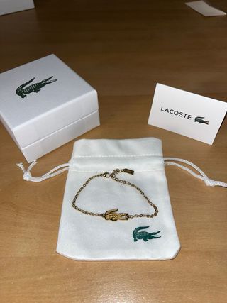 Pulsera cocodrilo Hombre/Mujer Plata y dorado