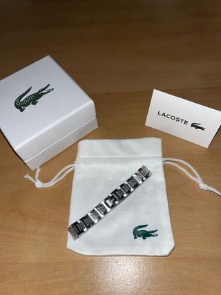 Pulsera cocodrilo Hombre/Mujer Plata y dorado