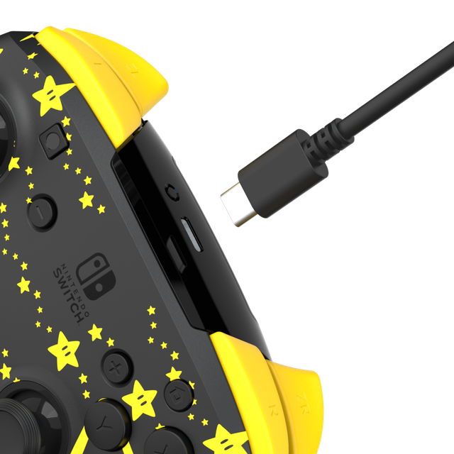 Controller wireless REMATCH GLOW Mario Stars con luce