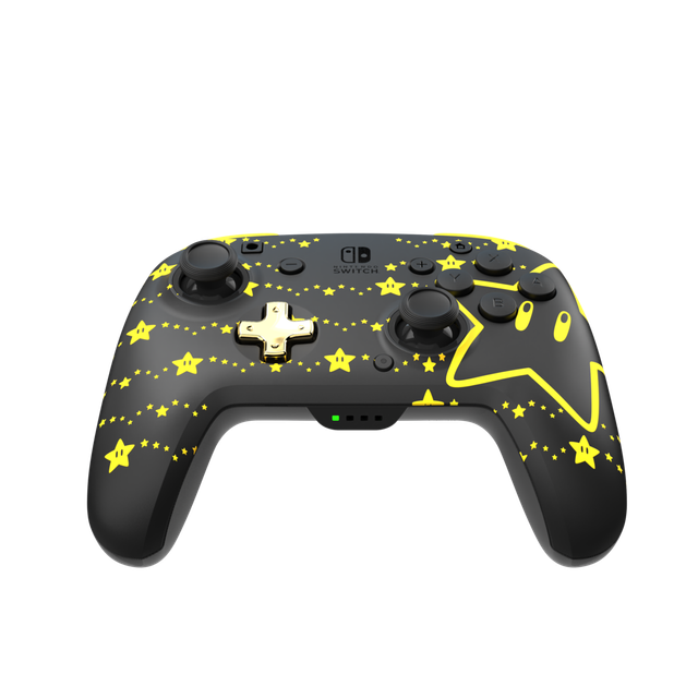 Controller wireless REMATCH GLOW Mario Stars con luce