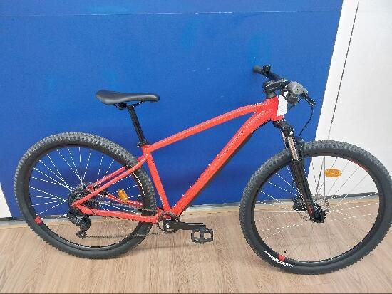 Bicicleta Montaña MTB Aluminio Rockrider Expl 500 Rojo 29"