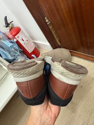 Nike Zapatillas Deportivas Negras y Azules 28 cm