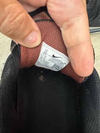 Nike Zapatillas Deportivas Negras y Azules 28 cm