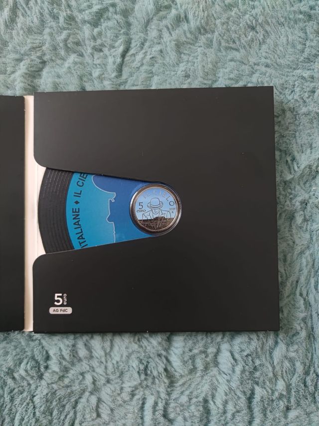 5 Euro Argento Serie Canzoni Italiane - Il Cielo