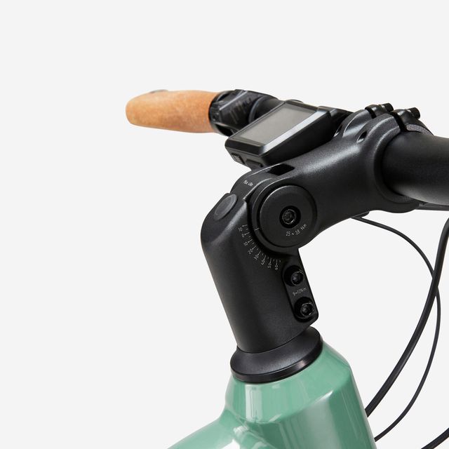 Bicicleta eléctrica trekking motor central E-Actv 500 Verde