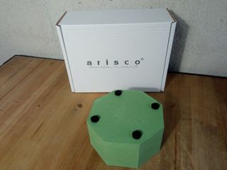 Copri Vaso ottagonale in cemento verde