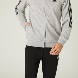 Chándal fitness adidas Aeroready Hombre Gris jaspeado