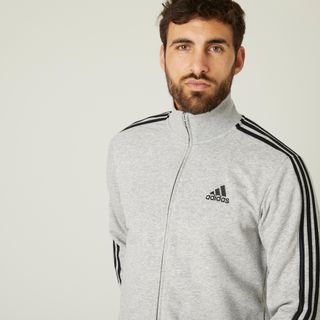 Chándal fitness adidas Aeroready Hombre Gris jaspeado