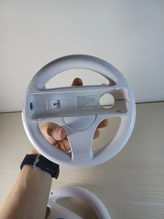 Coppia Volanti Wii Bianchi. Nintendo