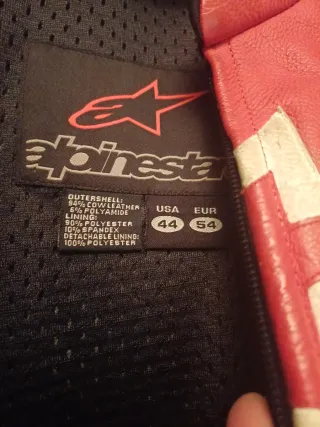 Chaqueta Moto Alpinestars Hombre Talla 54