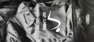 Cazadora moto hombre negra + Protección de espalda