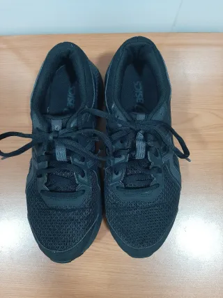 Zapatillas Asics Mujer Negras