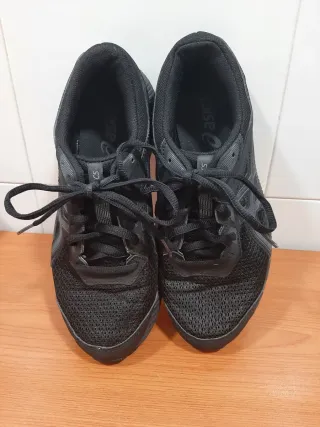 Zapatillas Asics Mujer Negras