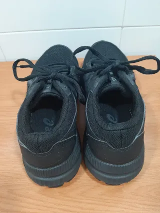 Zapatillas Asics Mujer Negras