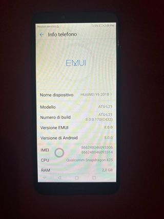 Huawei Y6 2018 - Smartphone