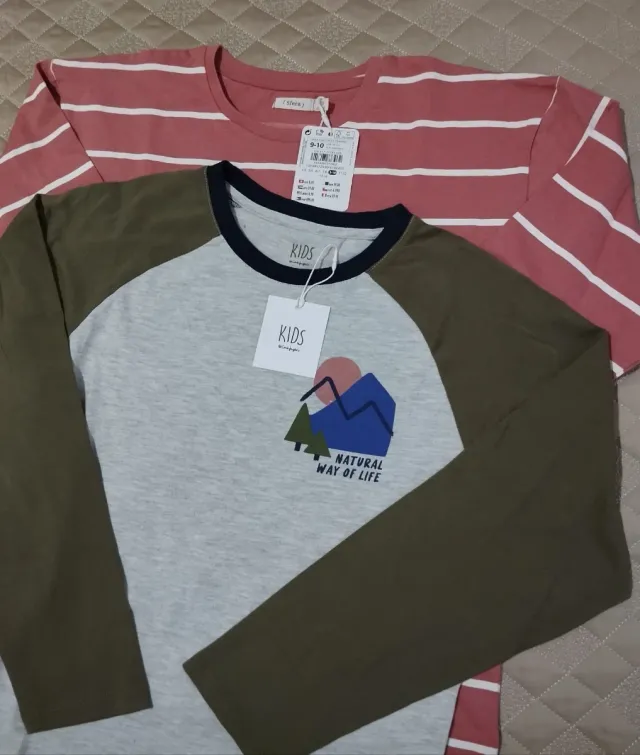 Lote 3 camisetas niño 9-10 años