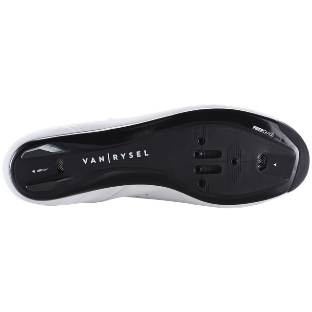 Zapatillas Ciclismo Carretera Van Rysel Road 100 Blanco