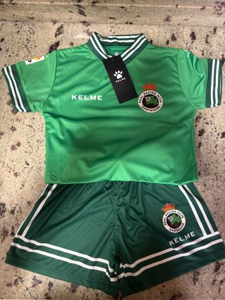 Equipaciones Racing Santander Niño Talla 4