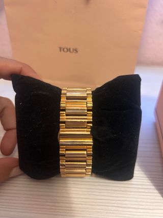 Reloj Tous Dorado Original