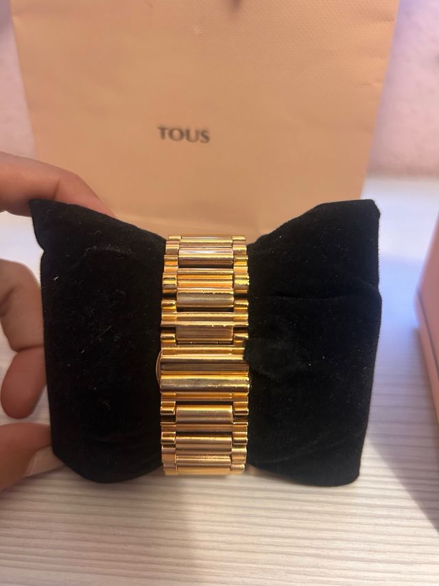 Reloj Tous Dorado Original