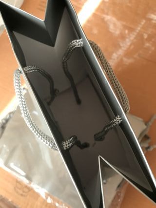 Buste regalo argento con manici