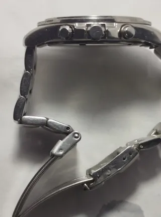 Reloj Vintage con Alarma Azul