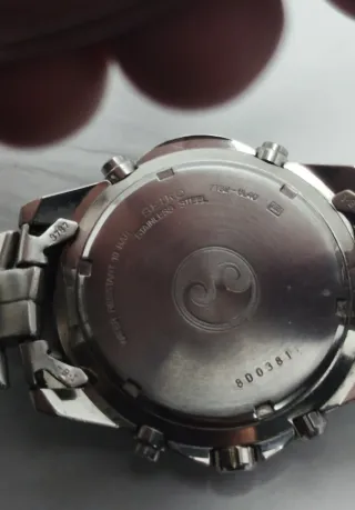 Reloj Vintage con Alarma Azul