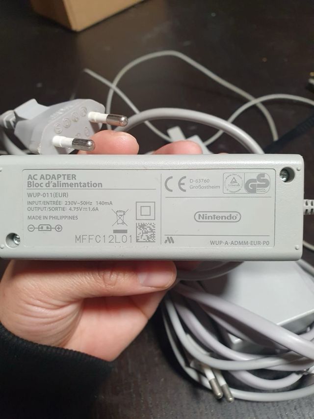 Carregador Nintendo Wii U