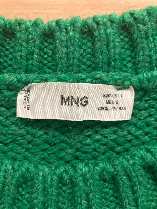 Jersey MNG Invierno Verde Talla L