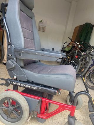 Silla ruedas coche sistema acceso y salida