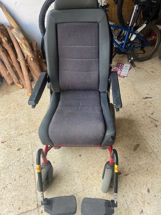 Silla ruedas coche sistema acceso y salida