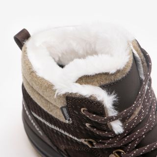 Botas de nieve y apreski de piel impermeables Mujer Quechua