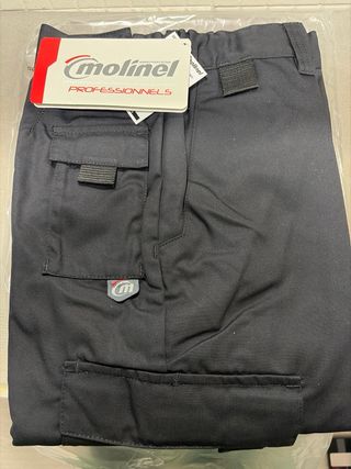 Pantalón de trabajo Molinel Talla 46 Negro