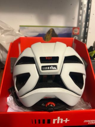 Casco Bicicleta rh+ Blanco Talla M 3 en 1