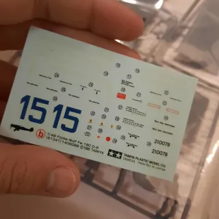 Scale 1/48 Tamiya Fock Wulf Fw190 D9 Model Kit Com