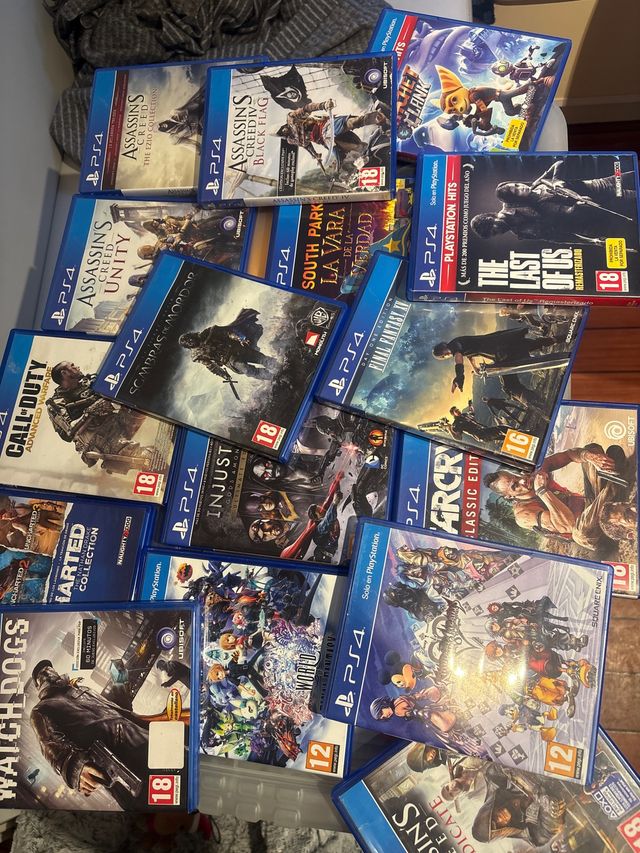 juegos de play station 4