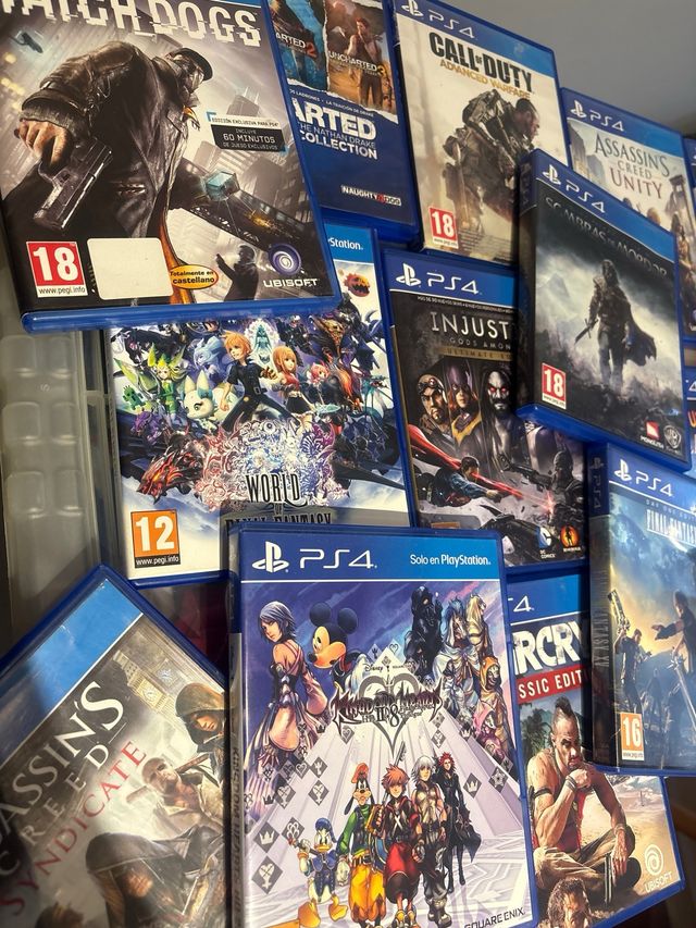 juegos de play station 4