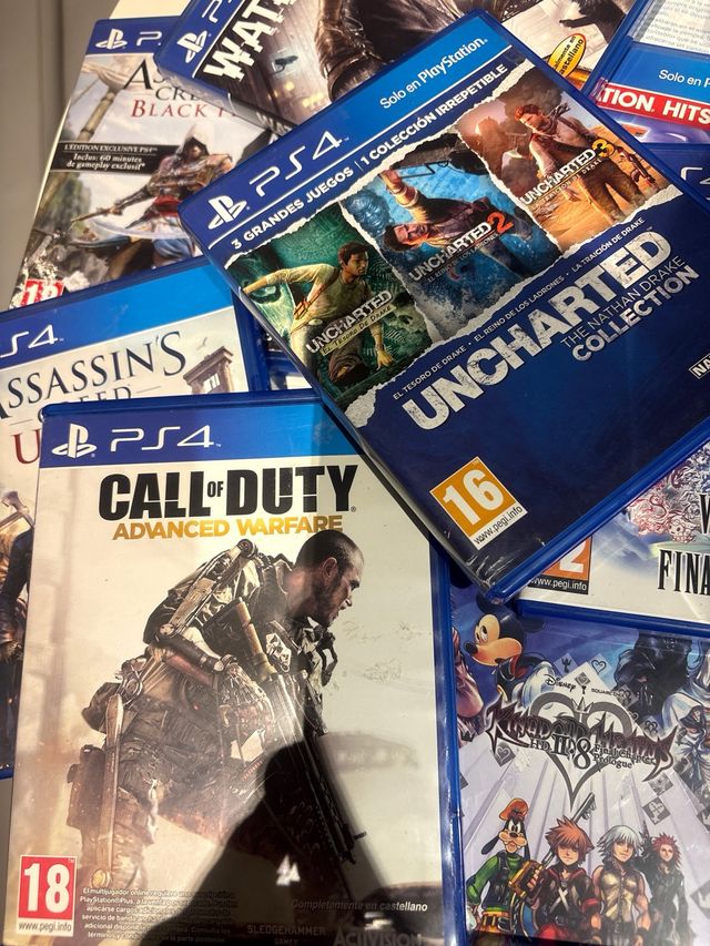 juegos de play station 4