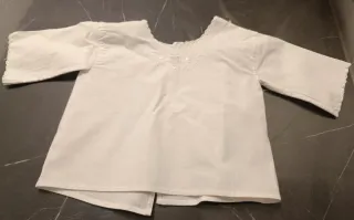 Camicetta neonato cotone manica lunga