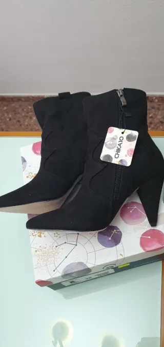 Botín tacón CHIKA10 Negro Talla 38