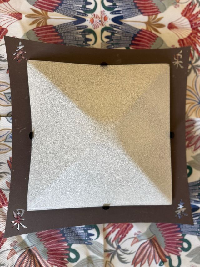 Lámpara de techo oriental metal