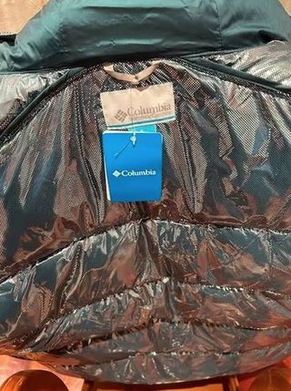 Chaqueta Columbia Talla L/XL Gris/Verde