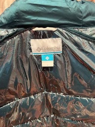 Chaqueta Columbia Talla L/XL Gris/Verde