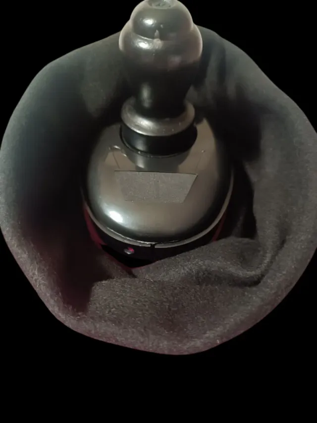 Bufanda cuello estampado leopardo azul