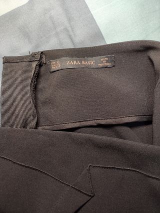 Falda lápiz Zara negra nueva