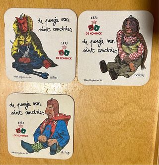 Sottobicchieri vintage birra Koninck