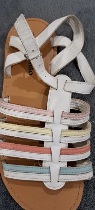 Sandalias niña talla 34 multicolor