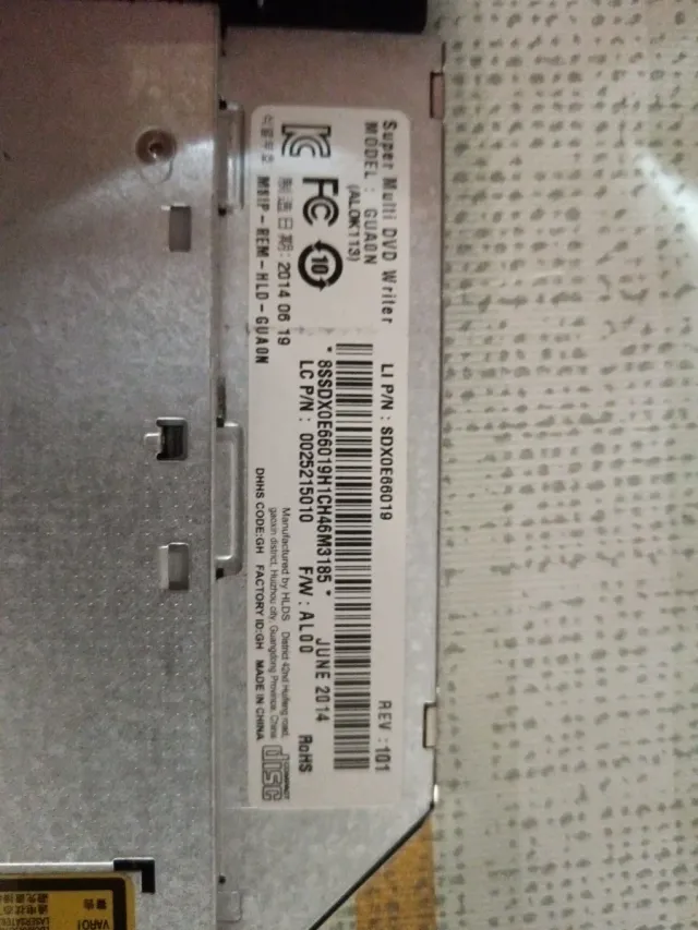 Unidad DVD Super Multi HLDS GUAON