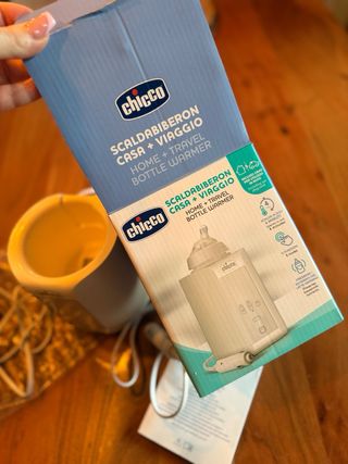 Calienta biberones Chicco Casa + VIAJE 12v